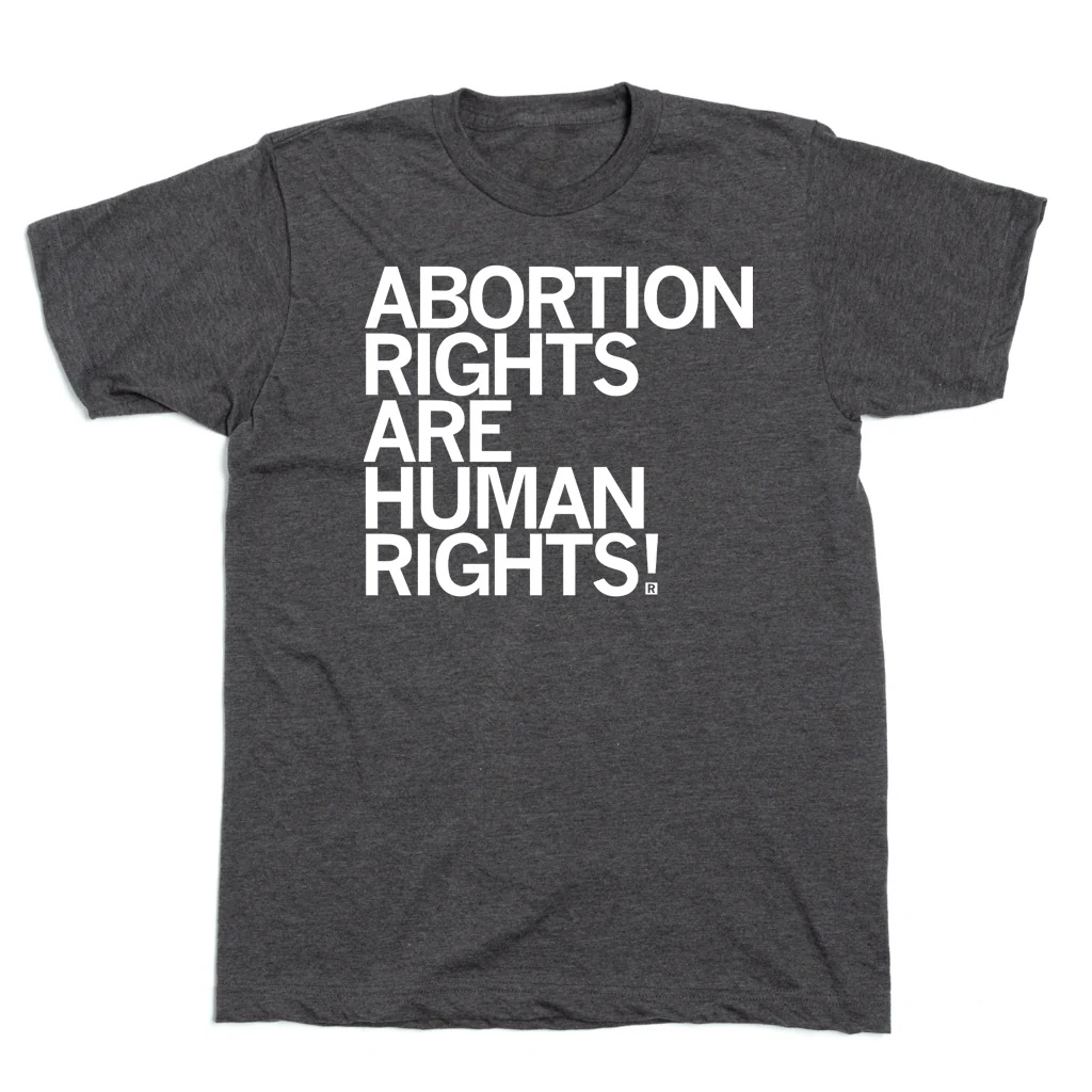 Abortion Rights Are Human Rights Charcoal - Image 2