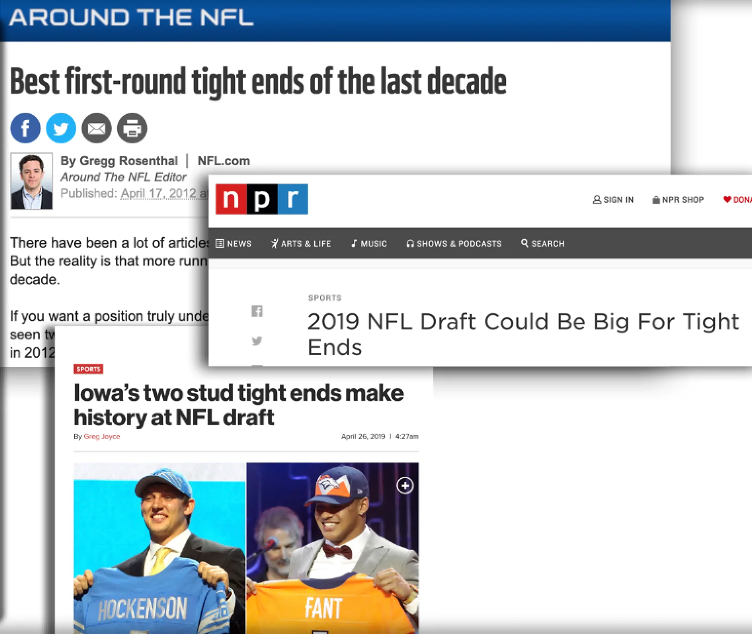 America Loves Iowa City Tight Ends - Image 3