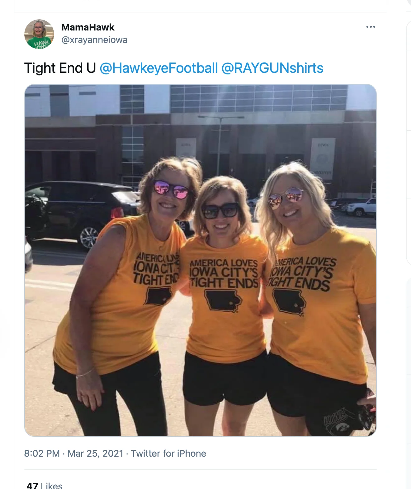 America Loves Iowa City Tight Ends - Image 5
