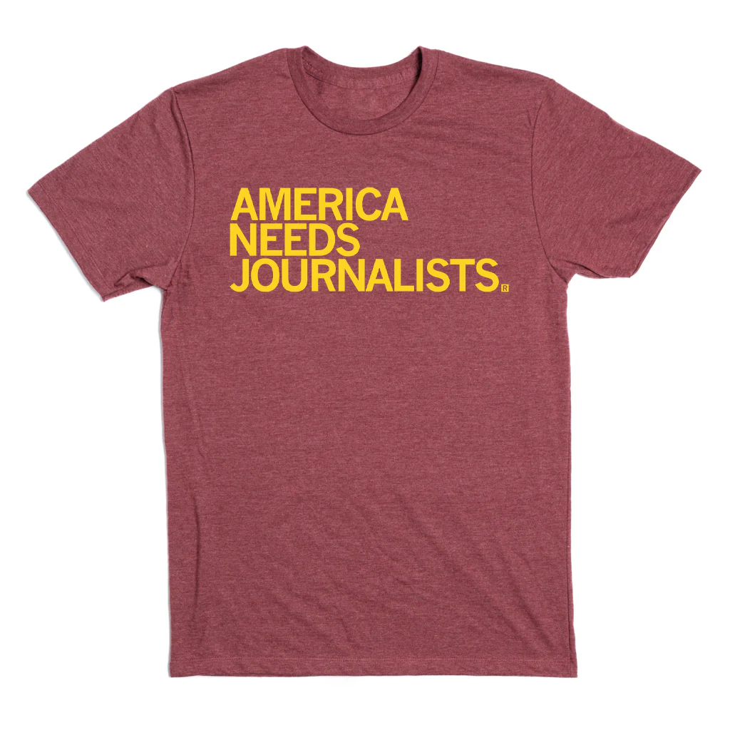 America Needs Journalists Cardinal & Gold - Image 2