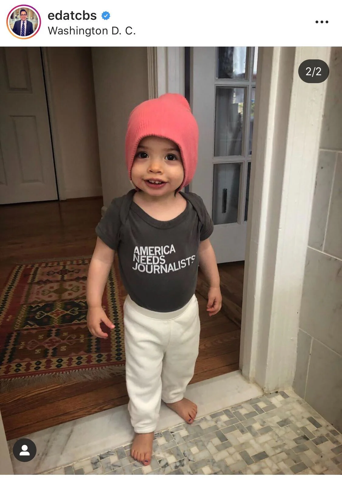 America Needs Journalists Onesie - Image 3