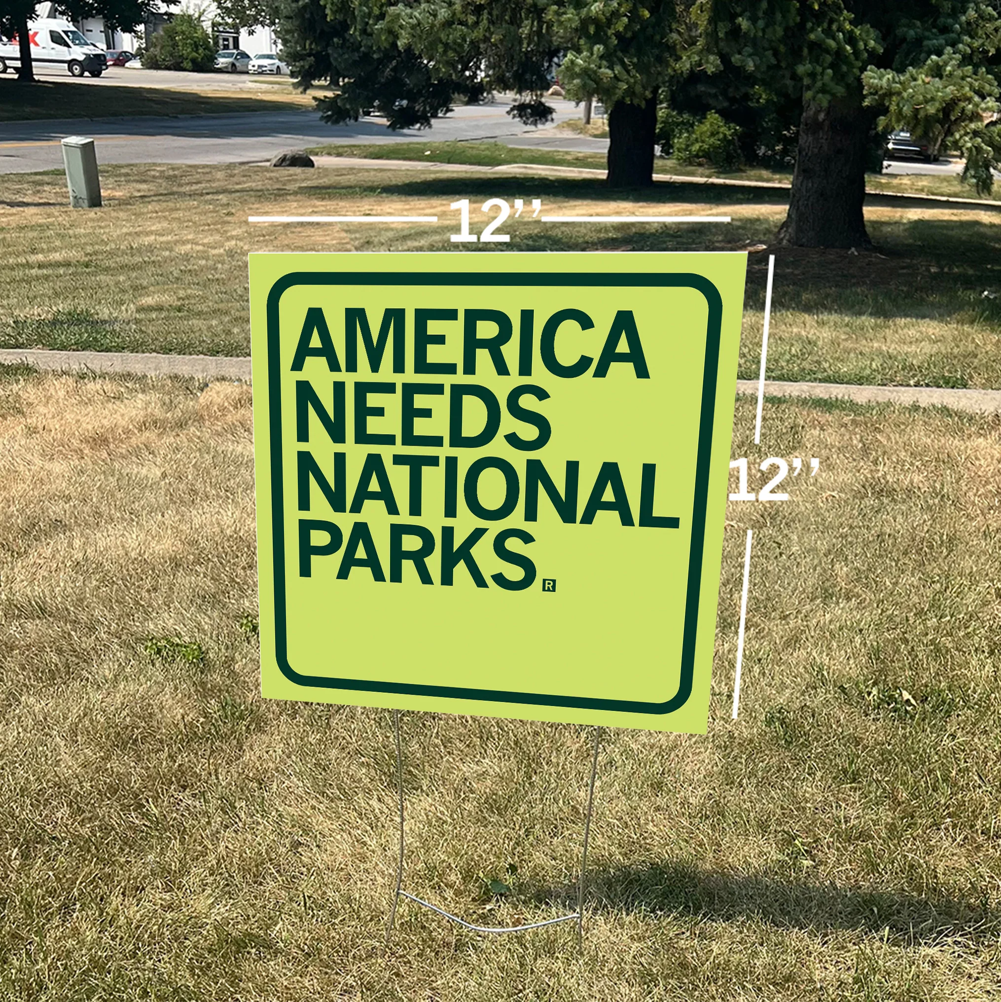 America Needs National Parks Yard Sign - Image 2