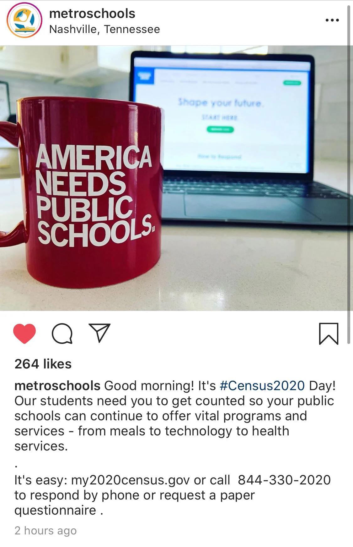 America Needs Public Schools Mug - Image 2