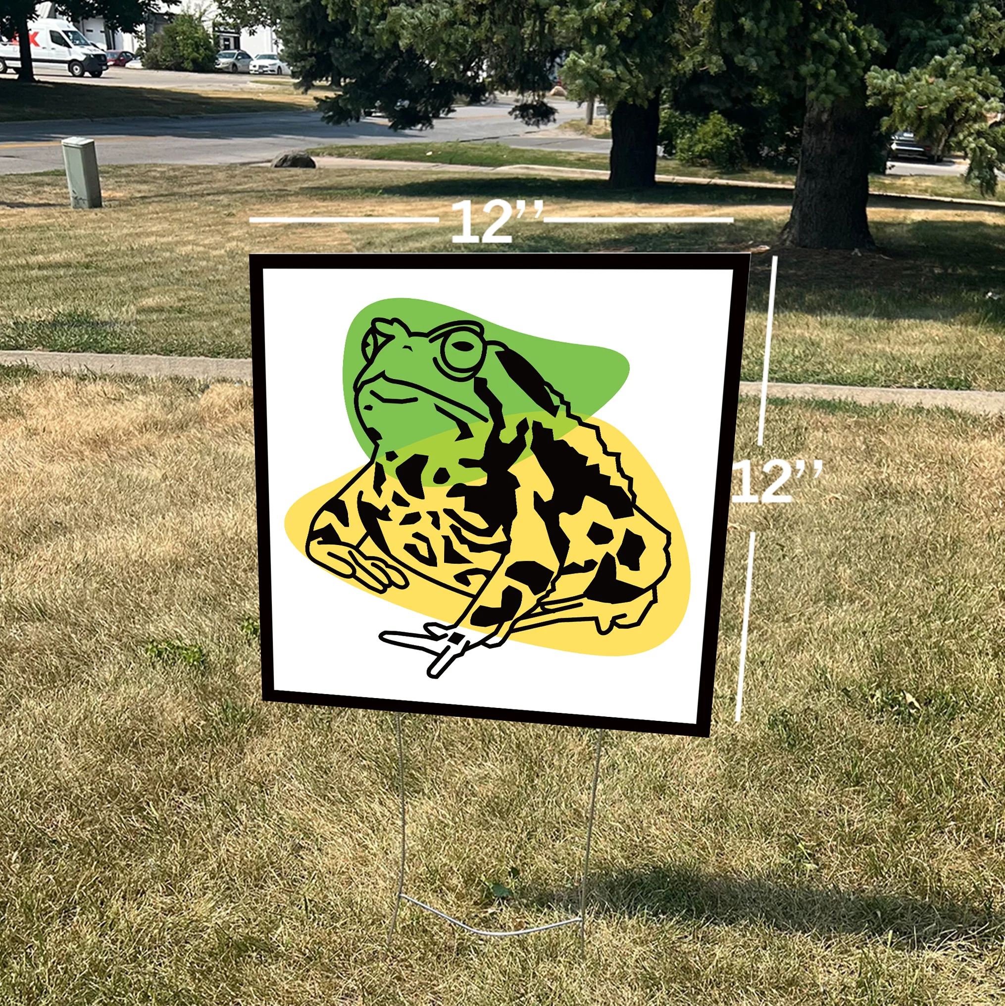 American Toad Yard Sign - Image 2