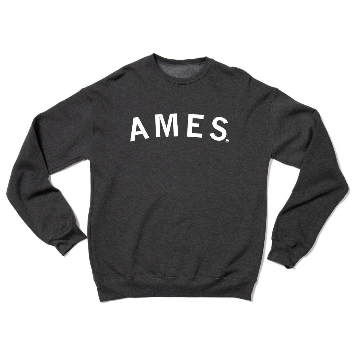 Ames Curved Logo Crew Sweatshirt - Image 2