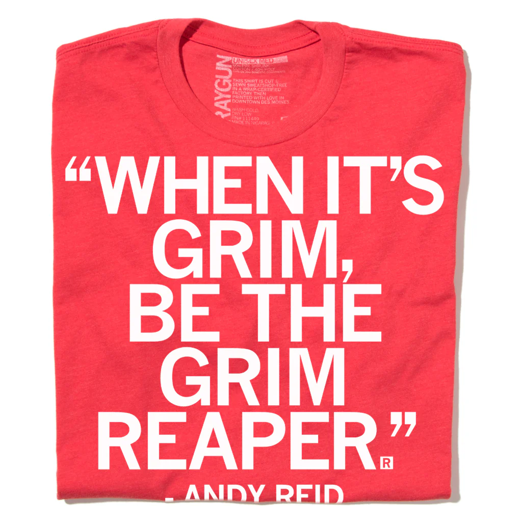 Andy Reid Grim Reaper Red