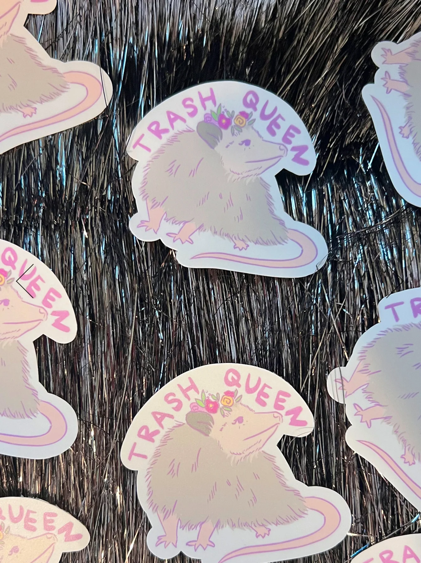 Art of Gabby: Trash Queen Sticker - Image 2