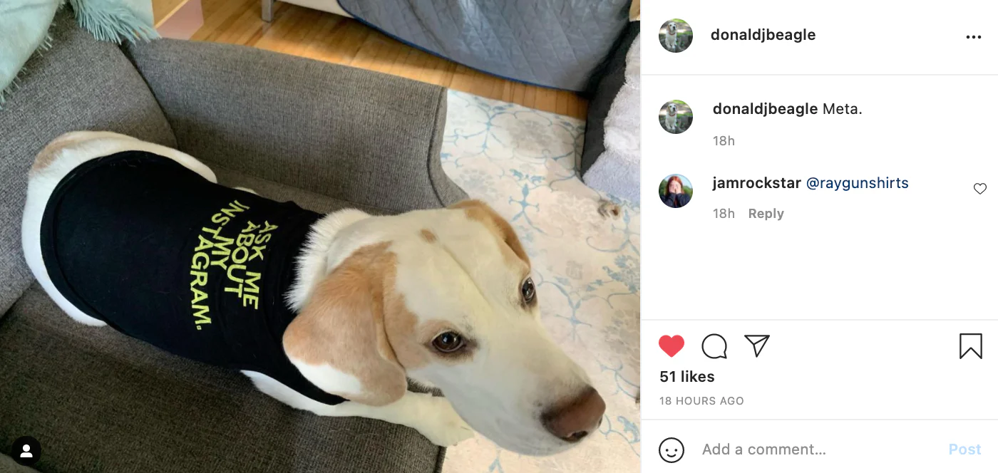 Ask Me About My Instagram Dog Shirt - Image 7