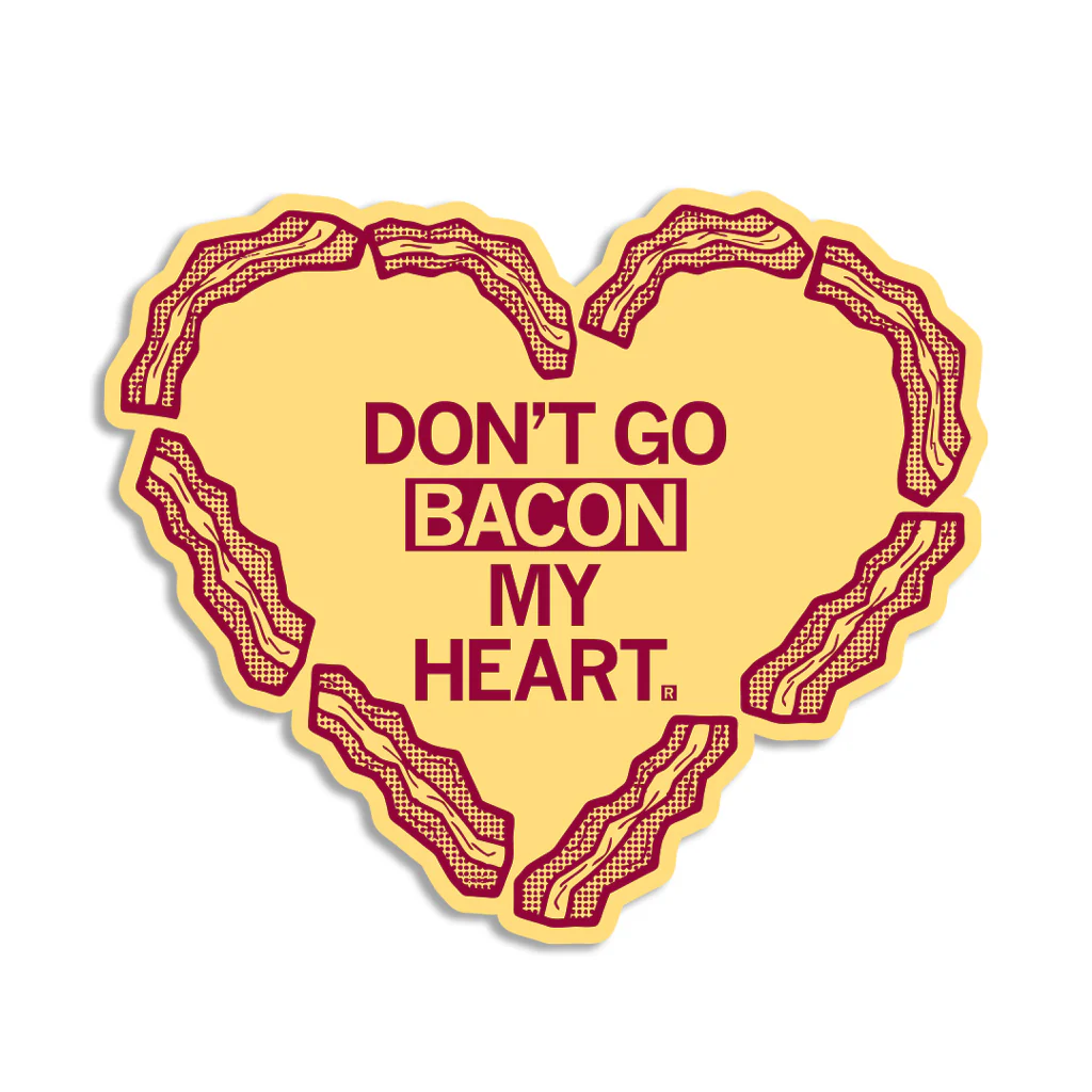 Bacon My Heart Die-Cut Sticker