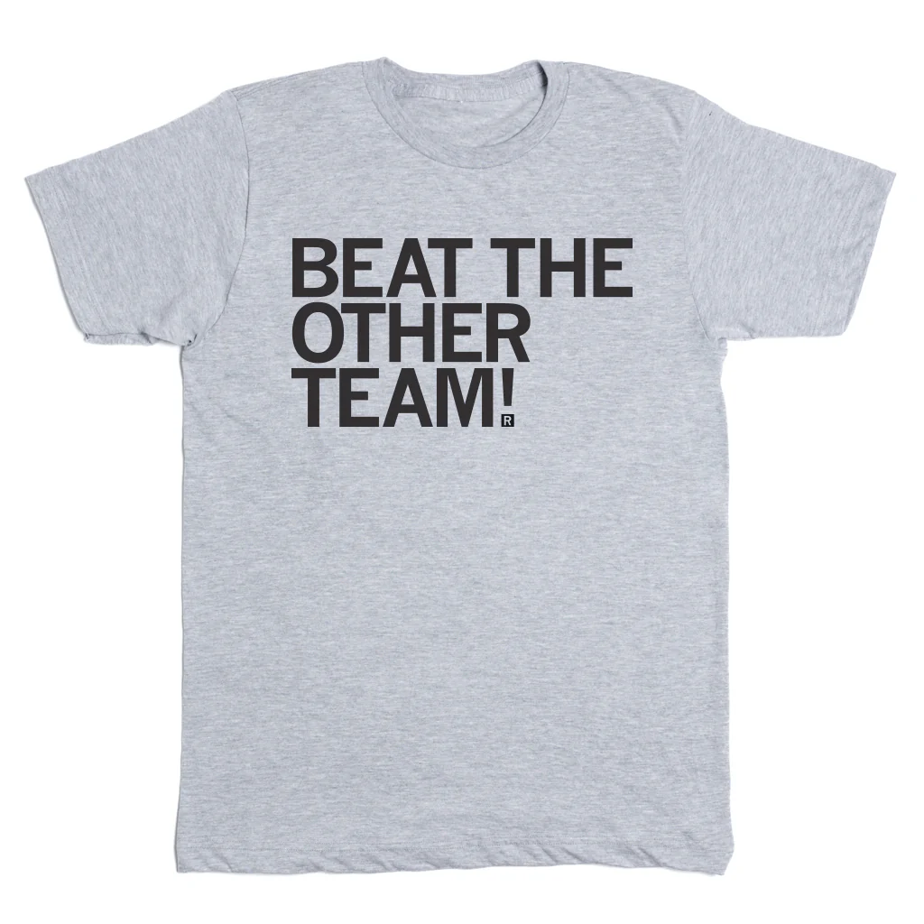 Beat The Other Team Grey & Black - Image 2