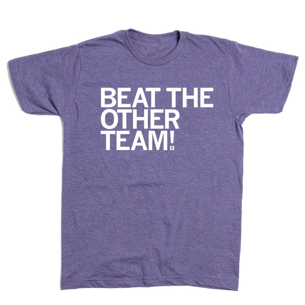Beat The Other Team Purple and White - Image 2