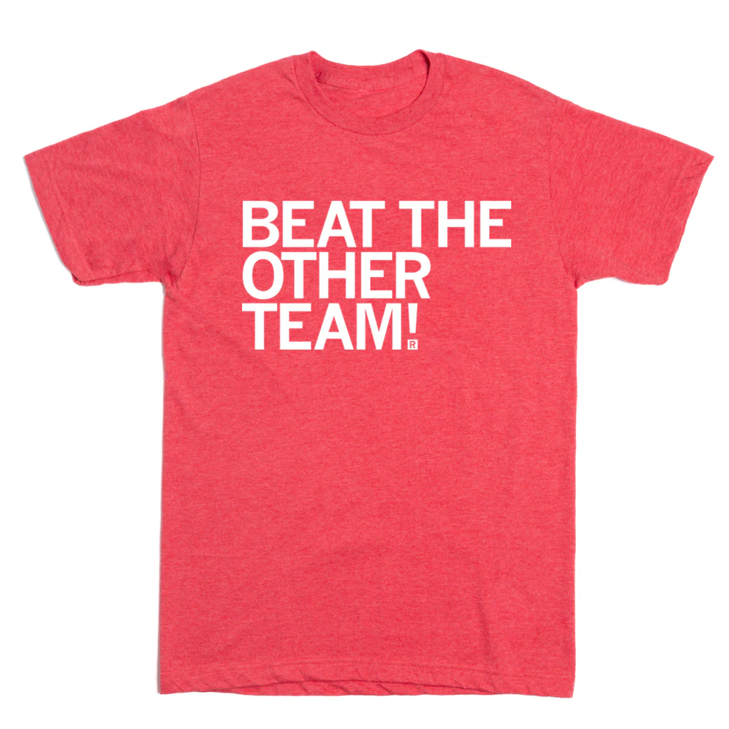 Beat The Other Team Red & White - Image 2