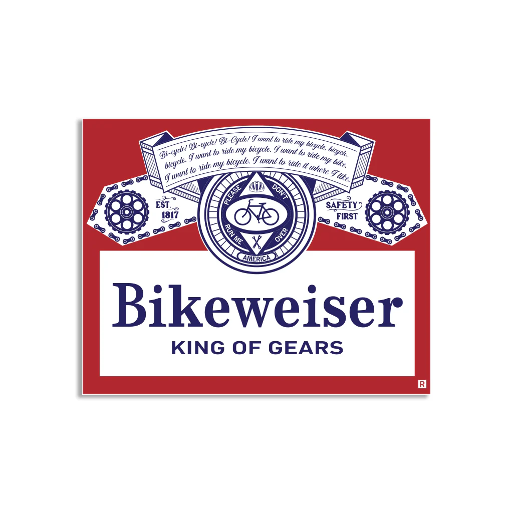Bikeweiser Sticker