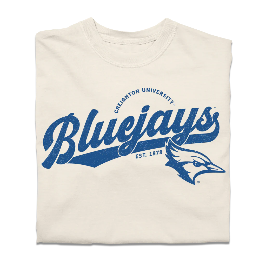 Bluejays Script Logo Heavyweight