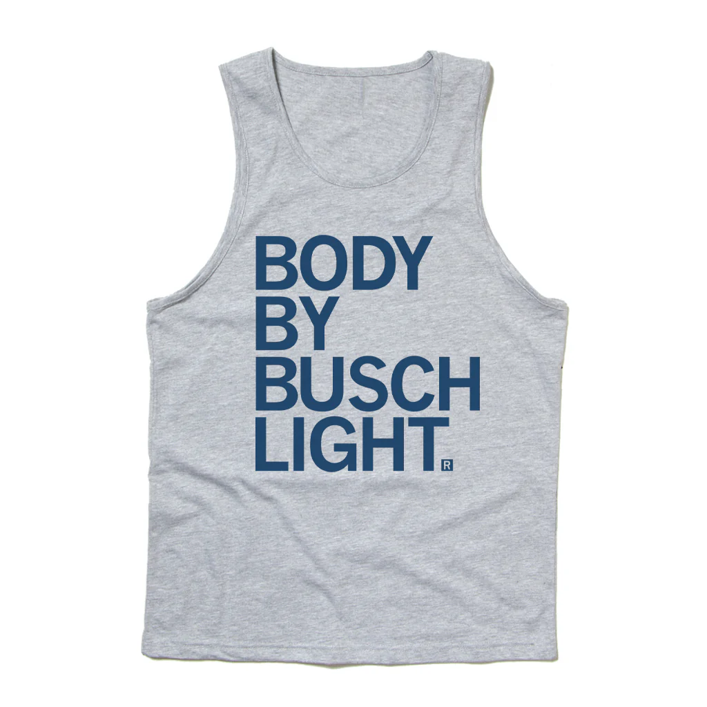Body By Busch Light Tank Top - Image 2