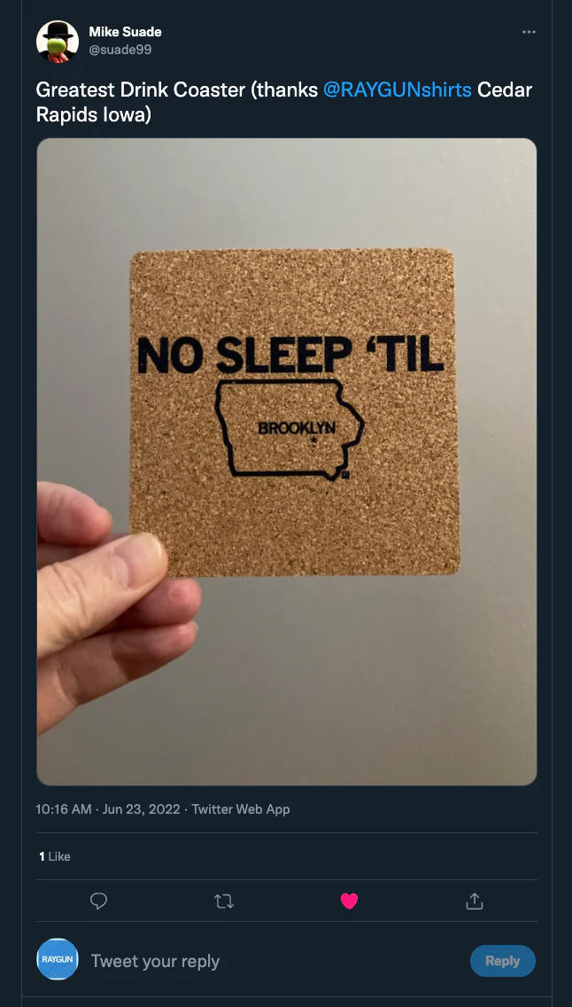 Brooklyn Cork Coaster - Image 3