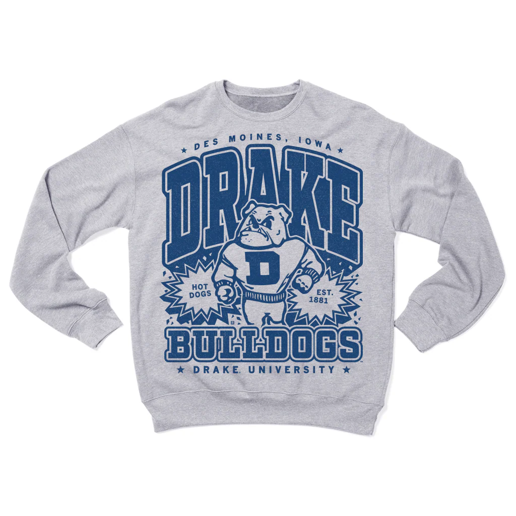 Bulldogs Max Collegiate Crew Sweatshirt - Image 2