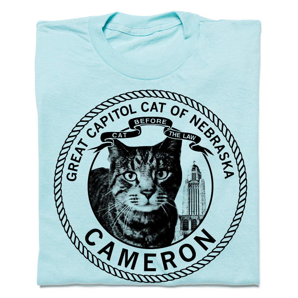Cameron the Cat Circle Logo