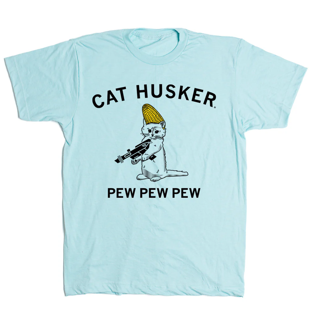 Cat Husker Pew Pew Pew - Image 2