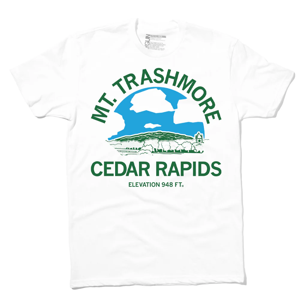 Cedar Rapids Mt. Trashmore Illustration - Image 2