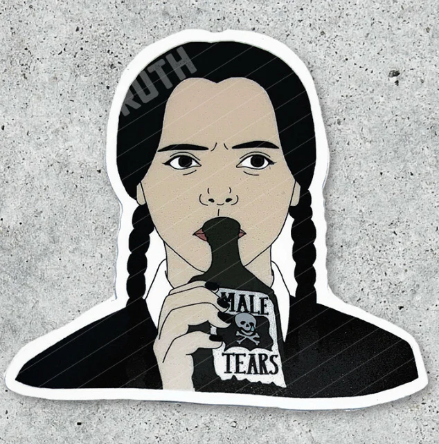 Citizen Ruth: Wednesday Male Tears Sticker - Image 2