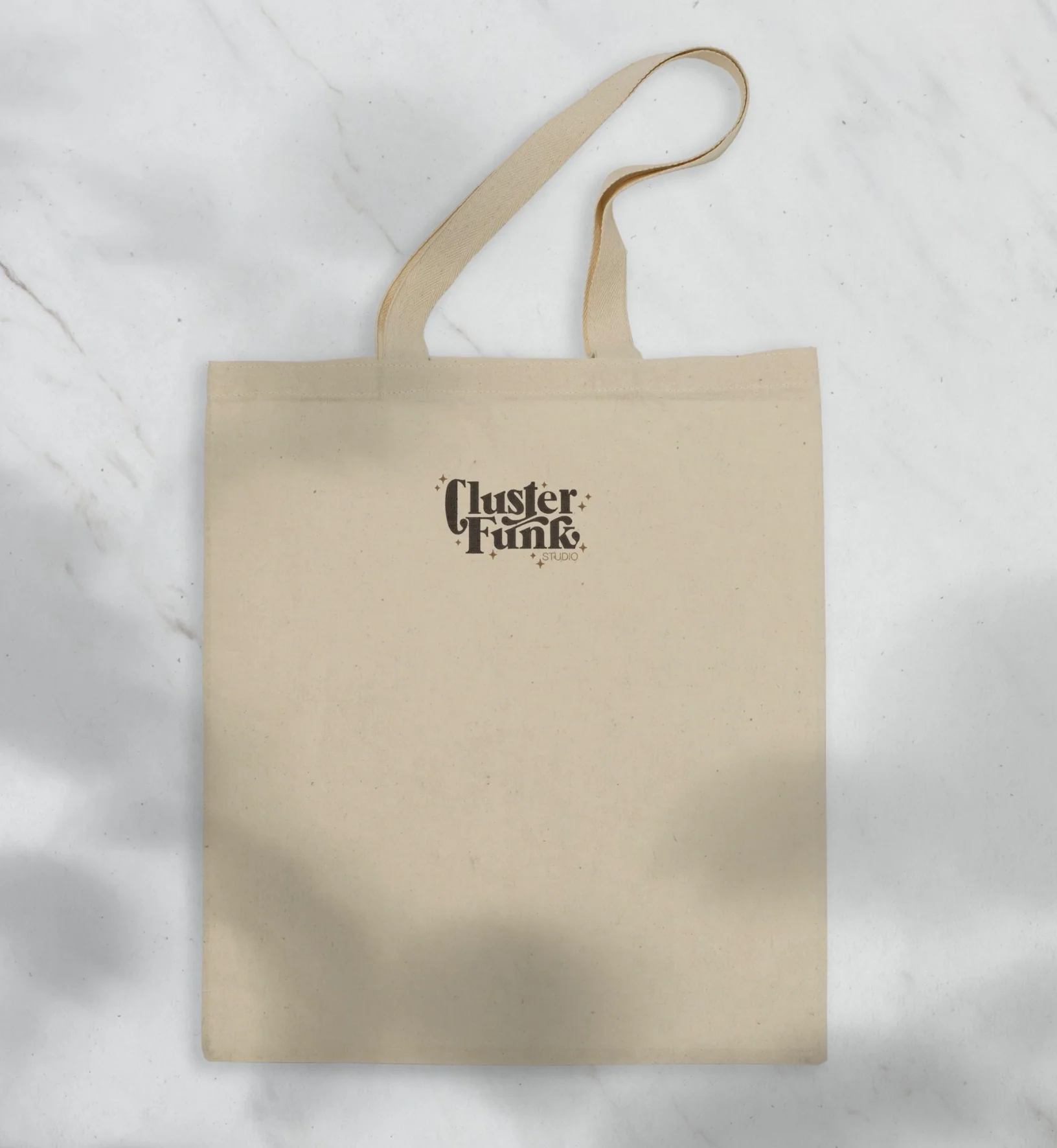 Cluster Funk Studio: Opossum Cowboy Tote Bag - Image 3