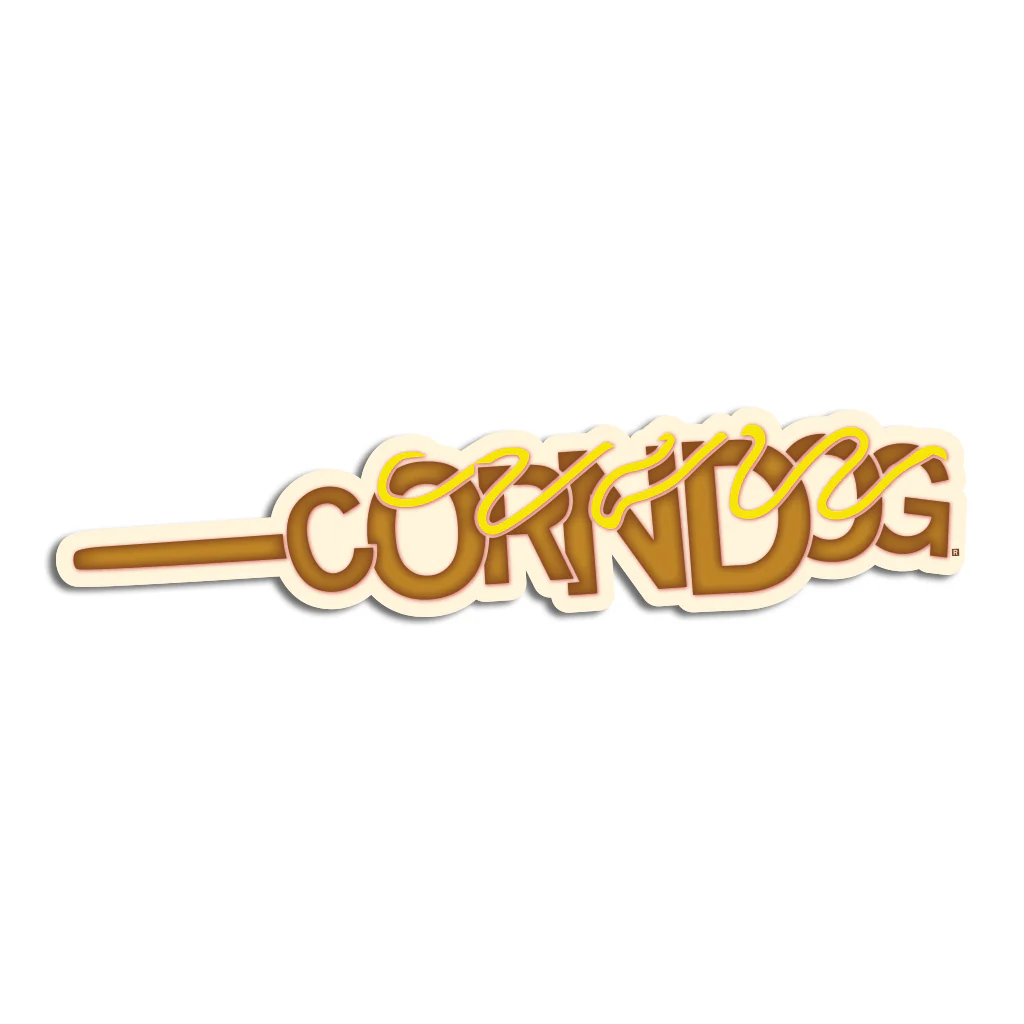 Corndog Die-Cut Sticker