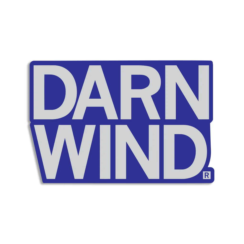 Darn Wind Die-Cut Sticker