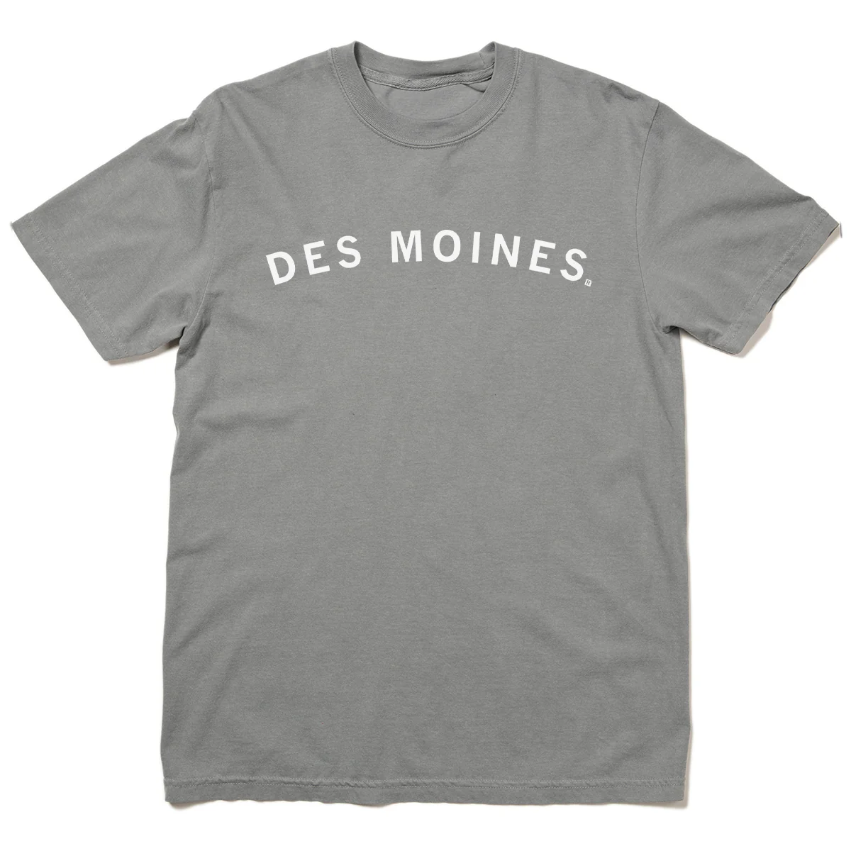 Des Moines Curved Logo Heavyweight - Image 2