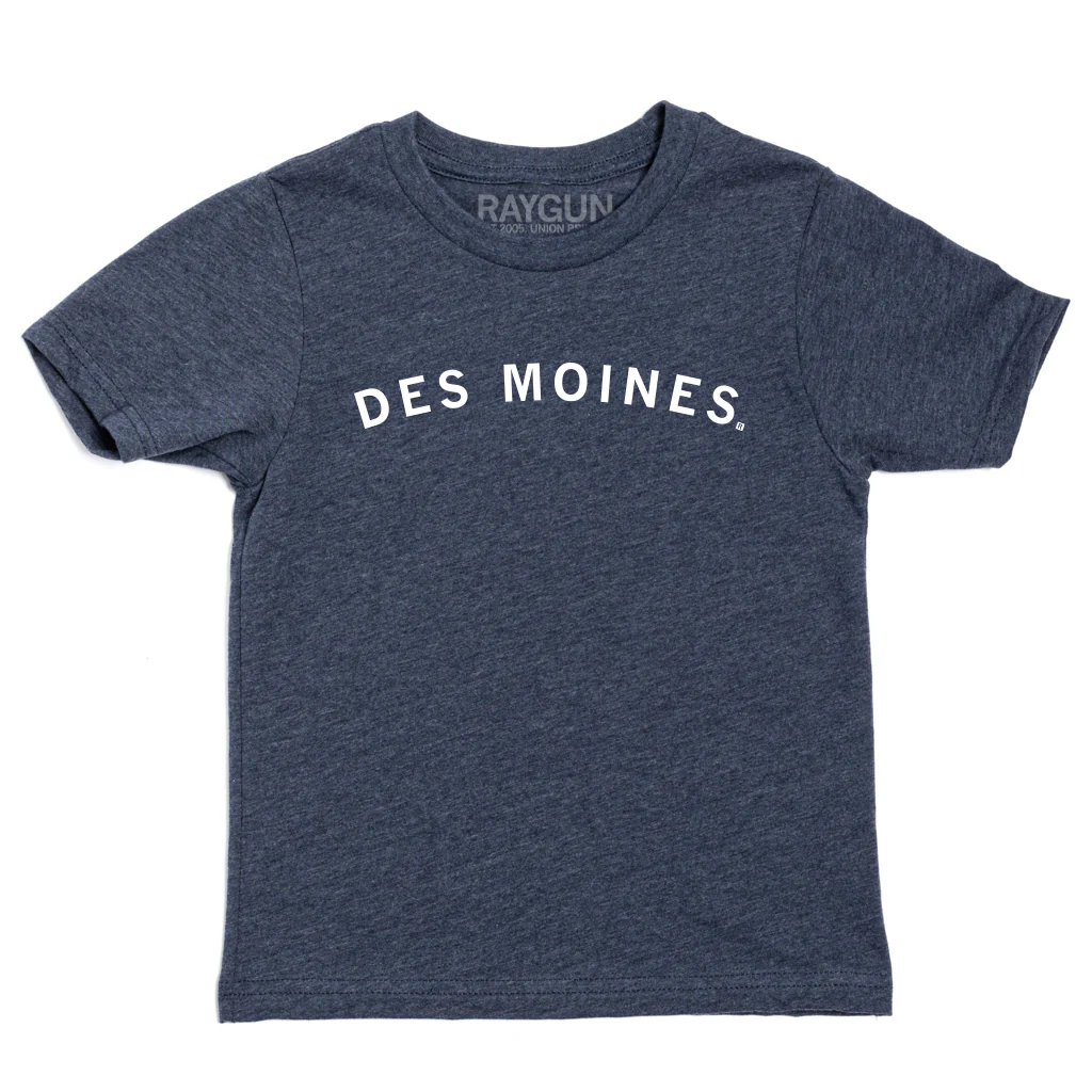 Des Moines Curved Logo Kids