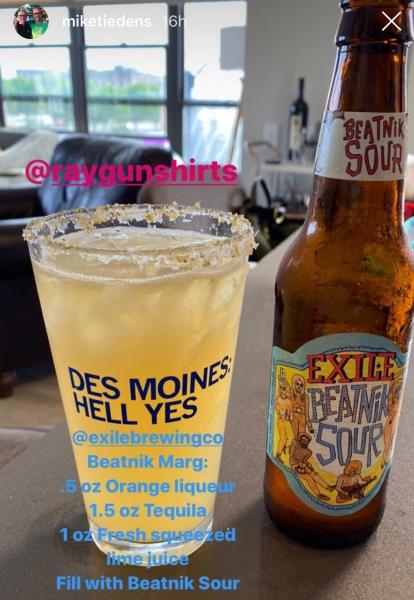 Des Moines: Hell Yes Pint Glass - Image 2