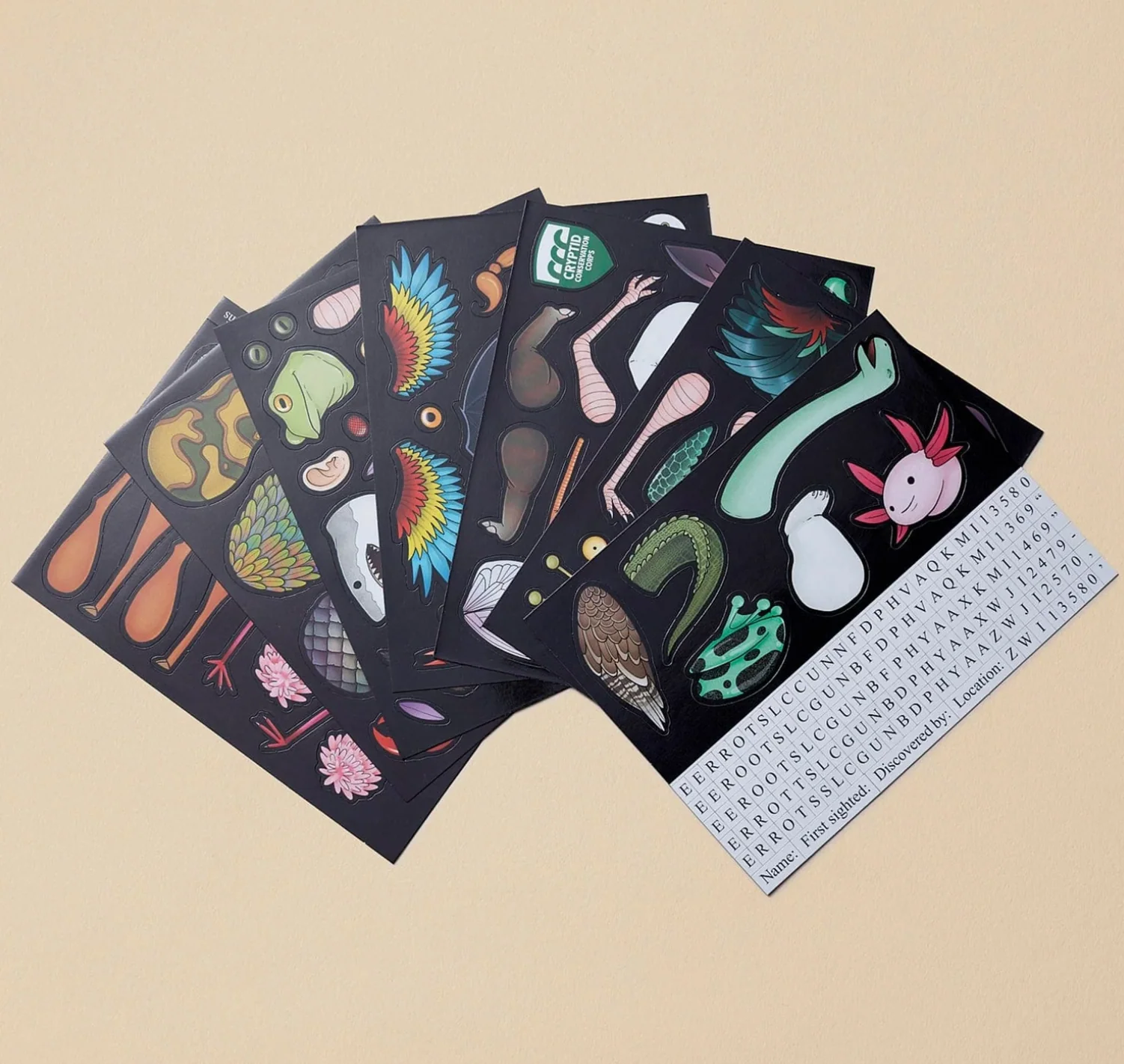 Dissent Pins: Cryptid Construction Kit - Image 2