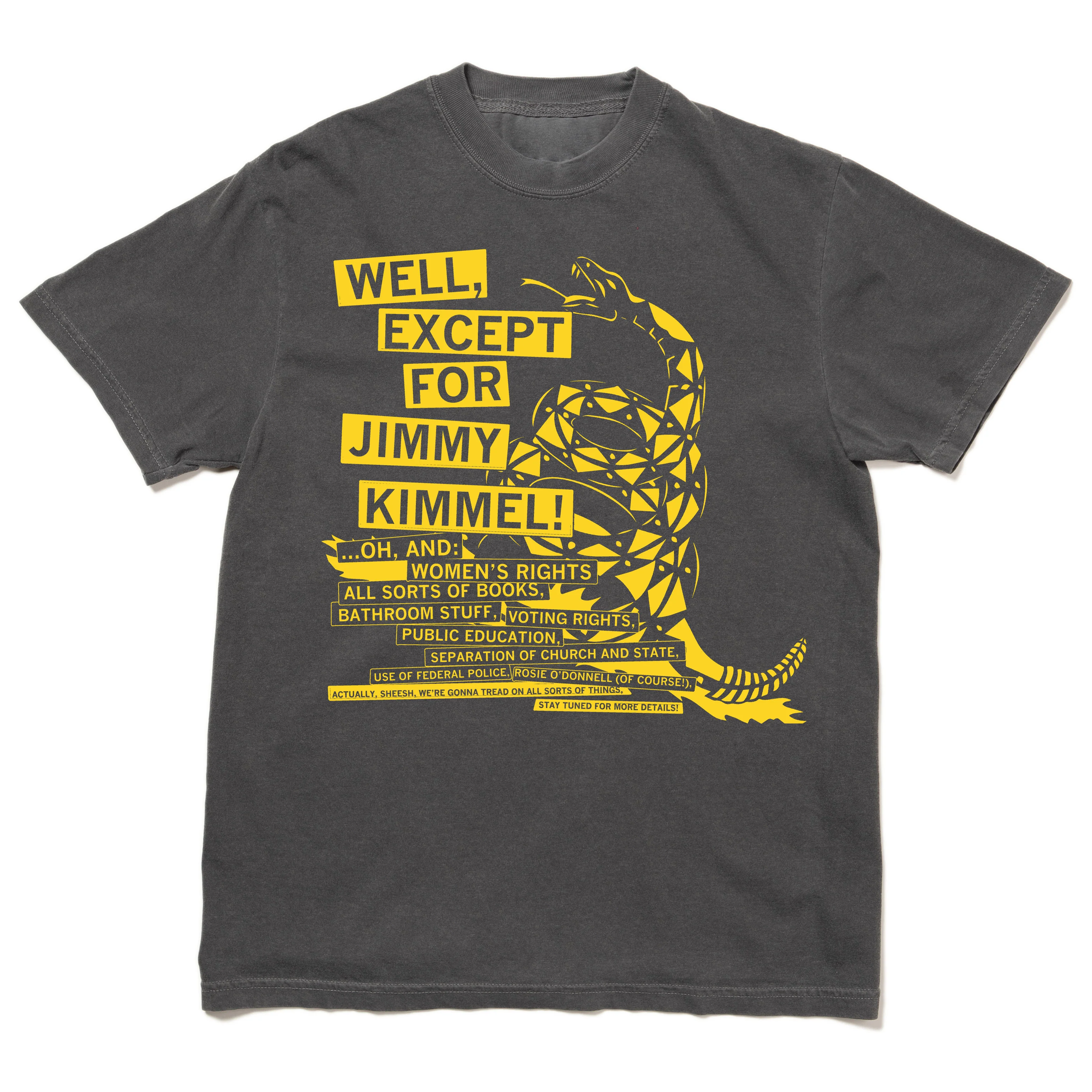 Don't Tread On Me Except for Jimmy Kimmel Heavyweight - Image 2