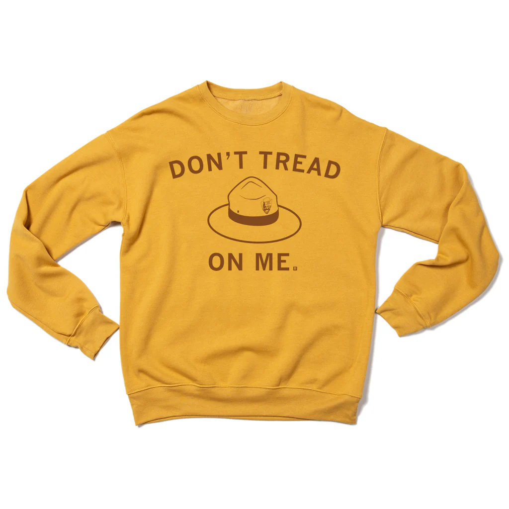 Don't Tread on National Parks Crew Sweatshirt - Image 2