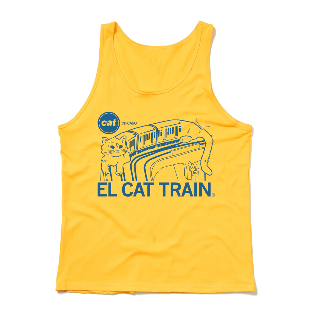 El Cat Train Tank Top - Image 2