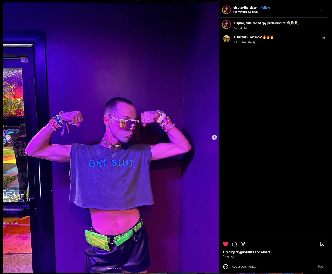 Gay Slut Muscle Crop Top - Image 3
