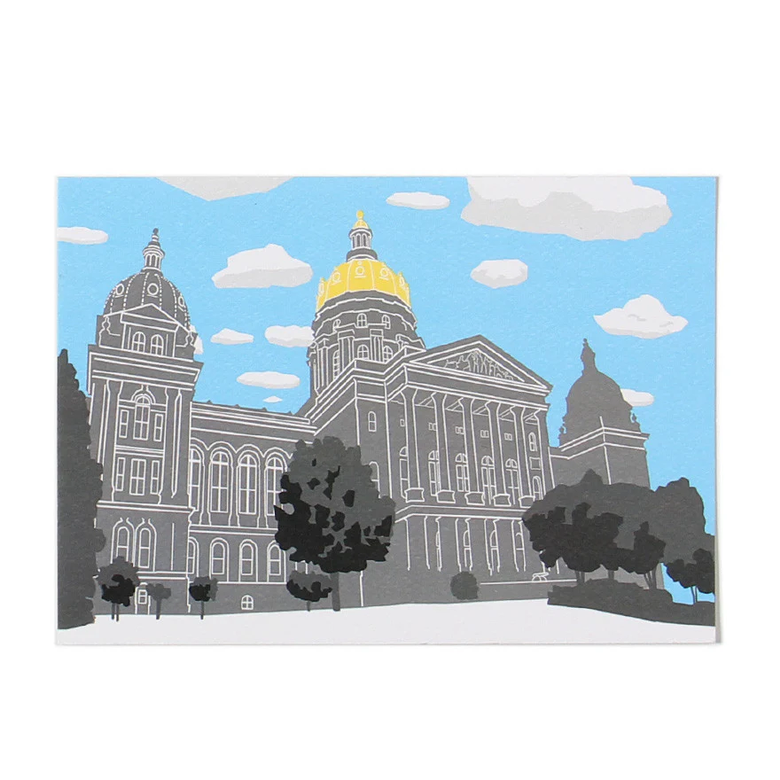 Iowa Capitol Postcard