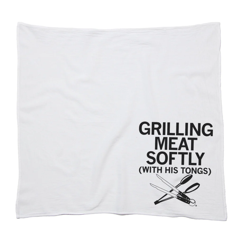 Grilling Meat Softly Kitchen Towel - Image 2