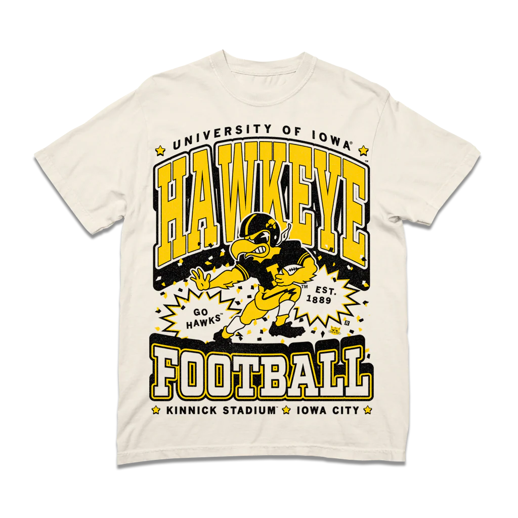 Hawkeye Football Max Collegiate Heavyweight - Image 2