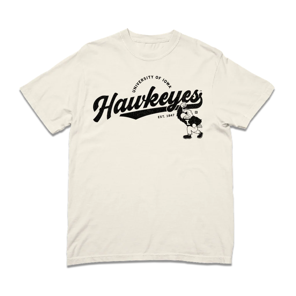 Hawkeyes Script Logo Heavyweight - Image 2