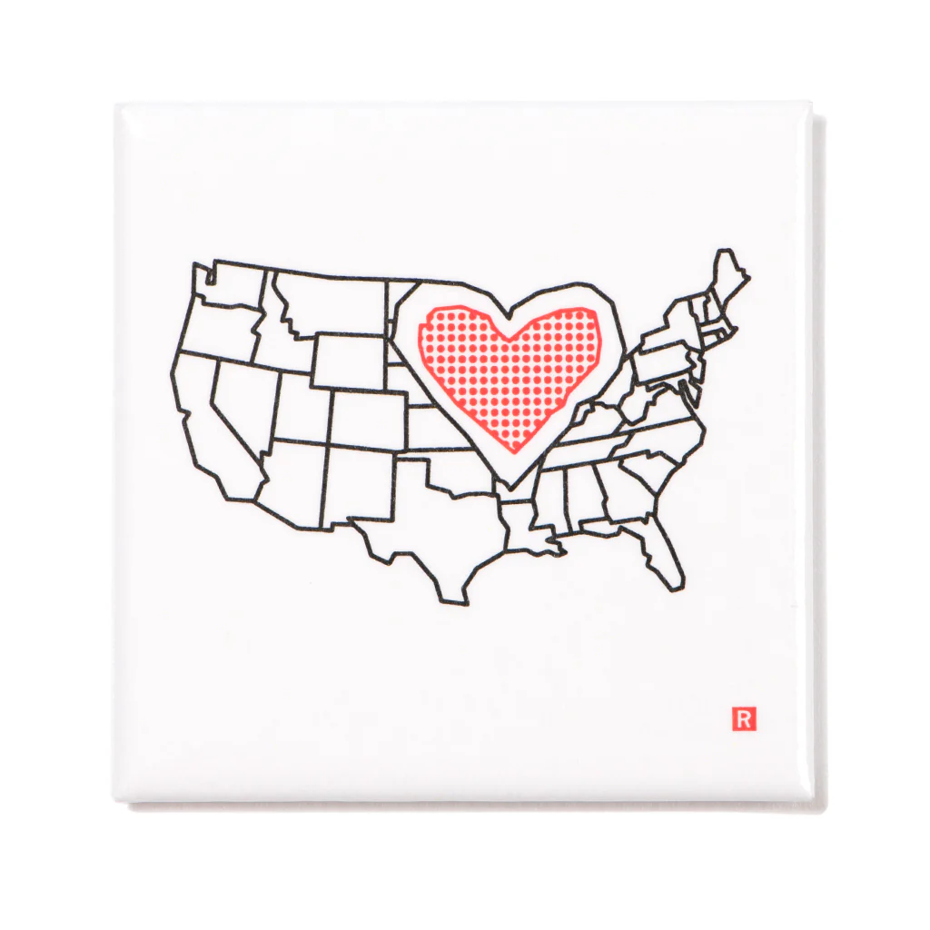 Heartland Metal Magnet