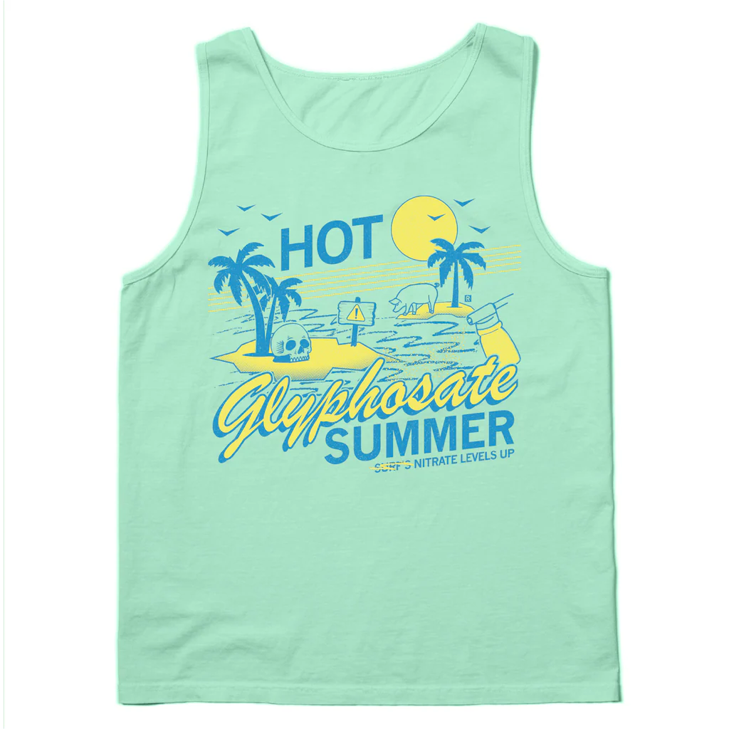 Hot Glyphosate Summer Heavyweight Tank Top - Image 2