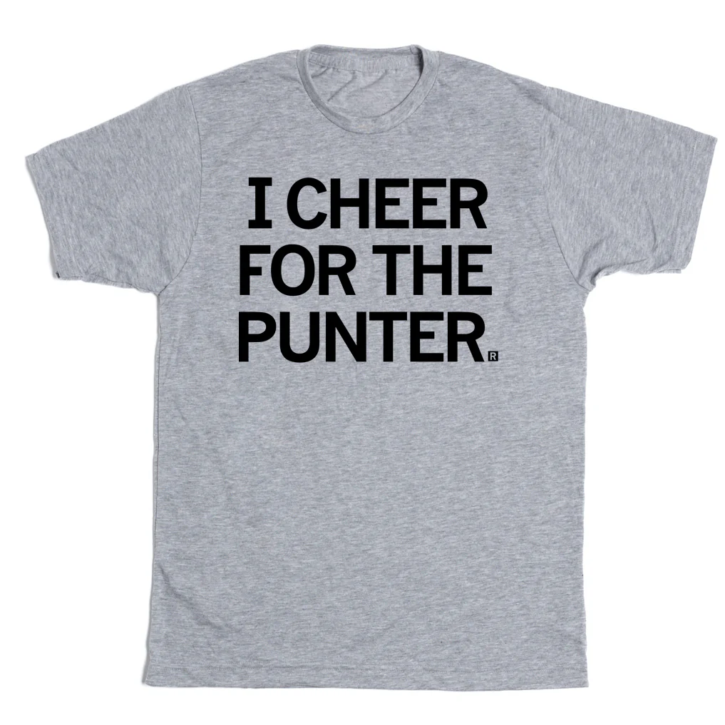 I Cheer For The Punter Grey - Image 2