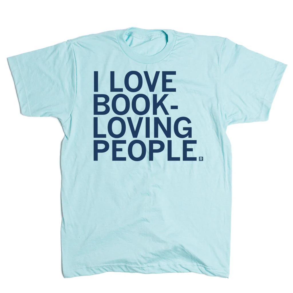 I Love Book Loving People Blue - Image 2