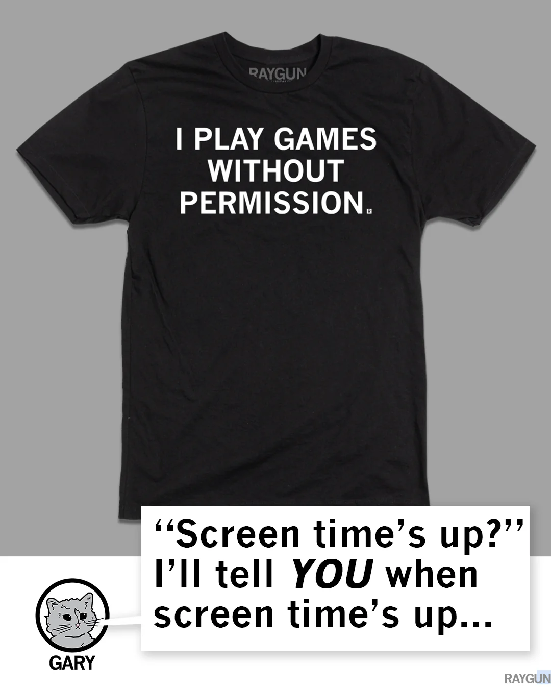 I Play Games Without Permission Kids - Image 3