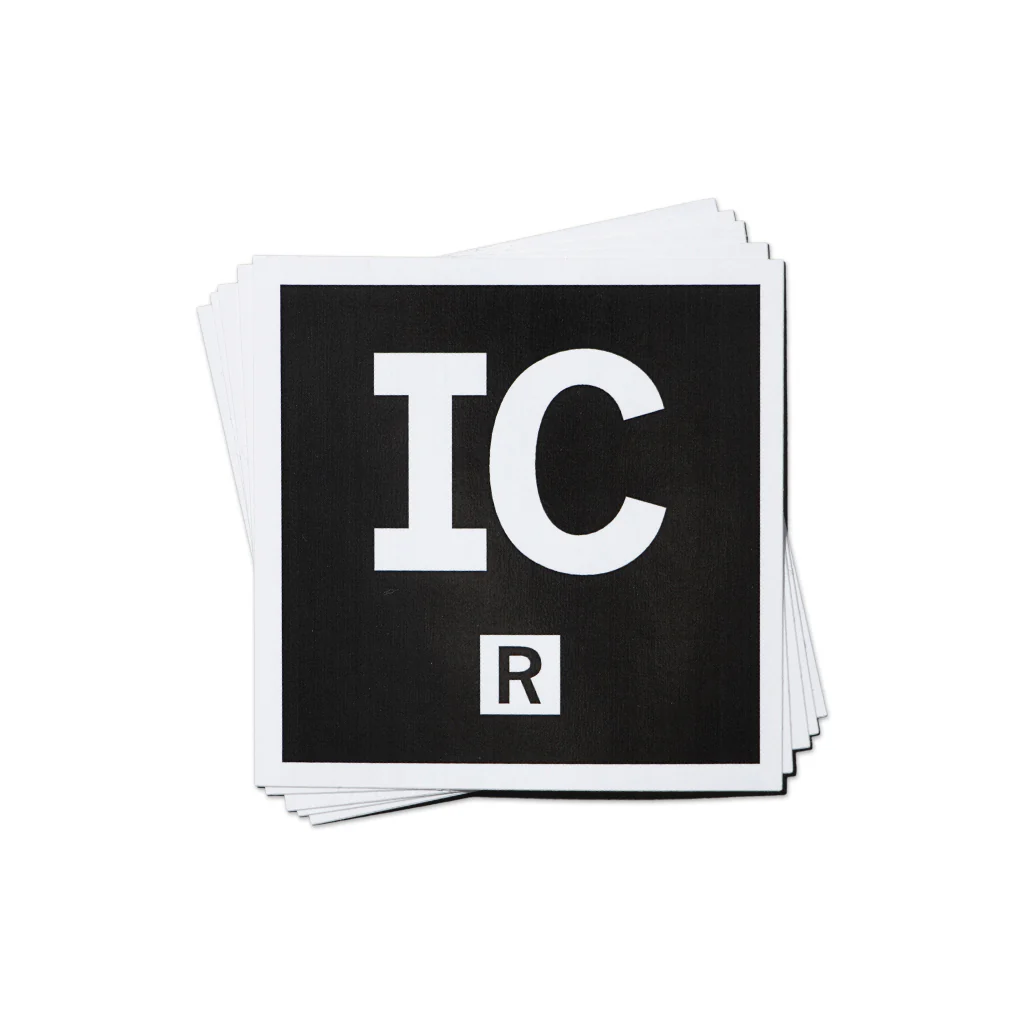 IC Logo Mini Sticker