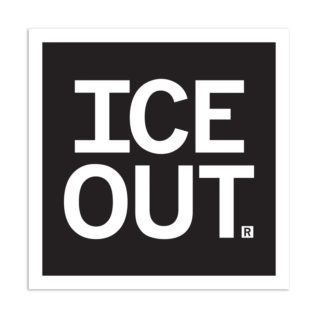 ICE Out Die-Cut Sticker