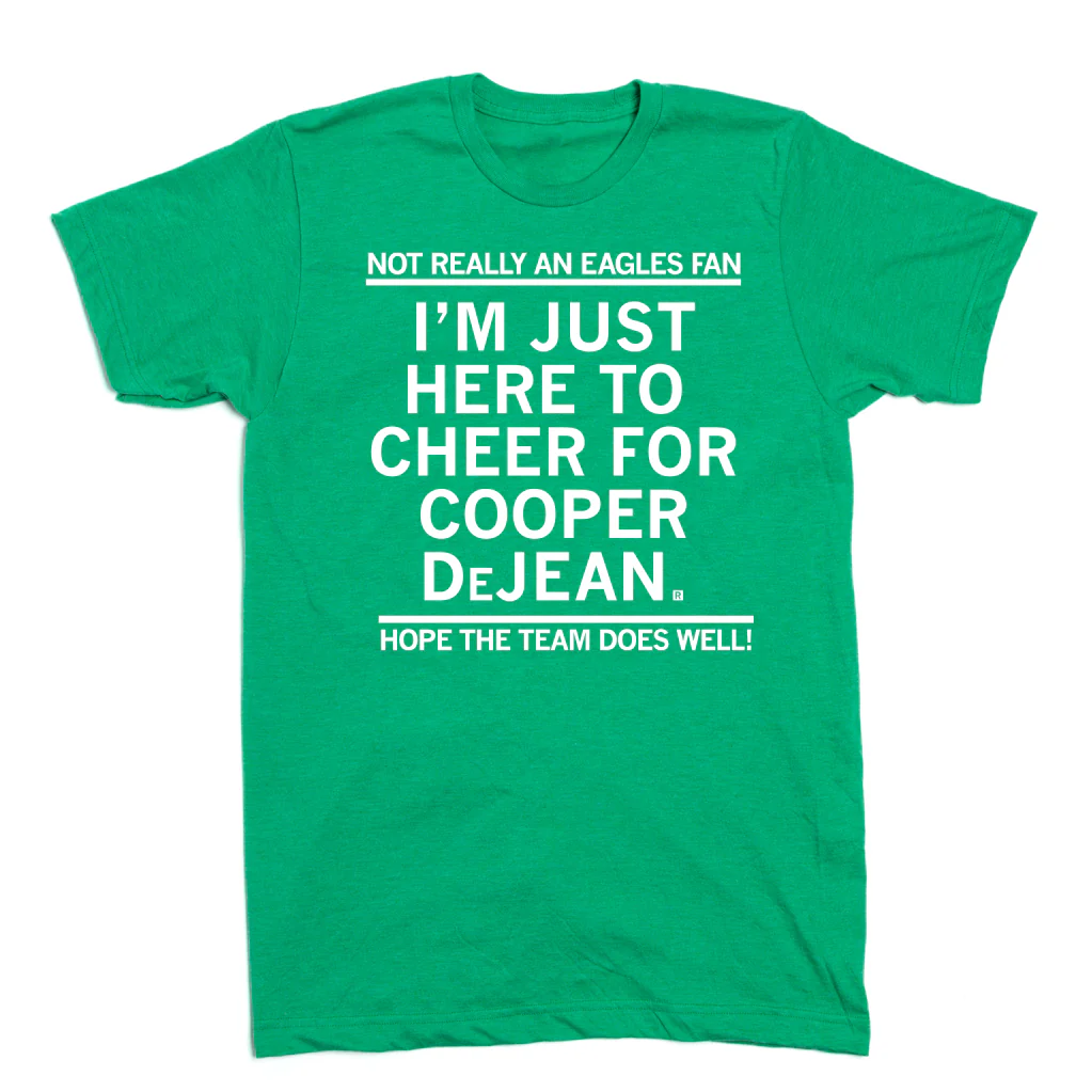 I'm Just Here to Cheer for Cooper DeJean - Image 2