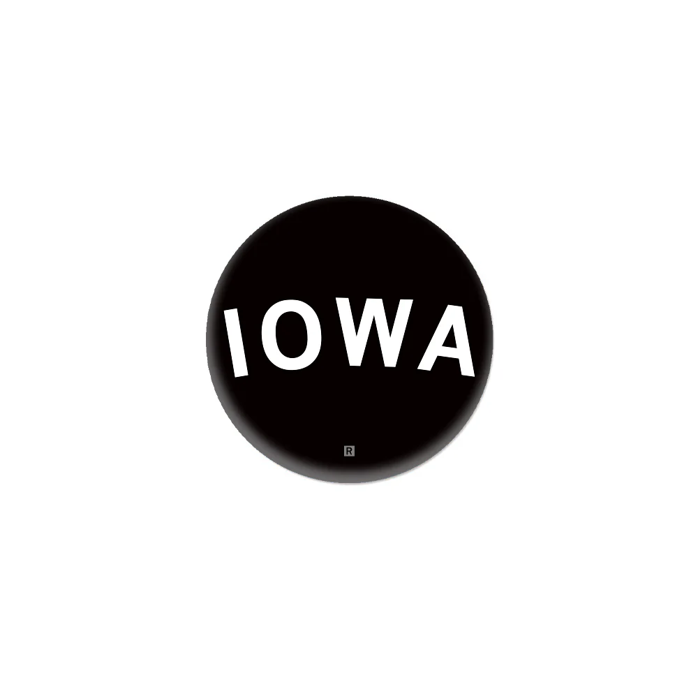 Iowa 1" Button