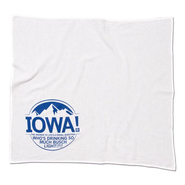 Iowa: Light Beer Kitchen Towel - Image 3